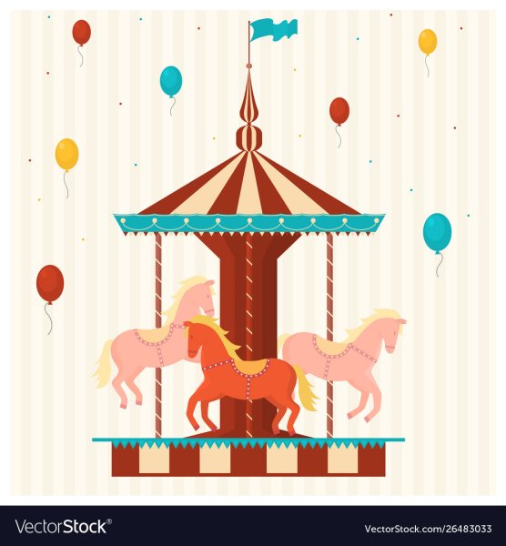 Флэт Карусель вектор