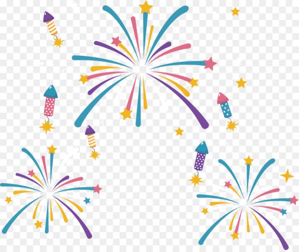 Нарисовать фейерверк