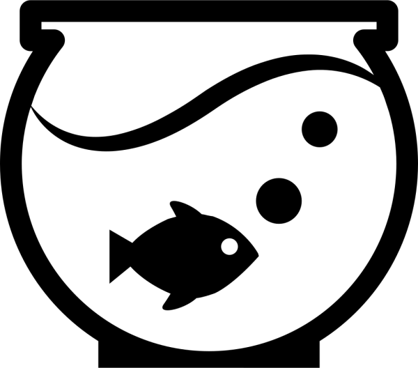 Аквариум шаблон для рисования