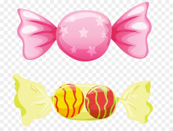 Рисовать конфеты