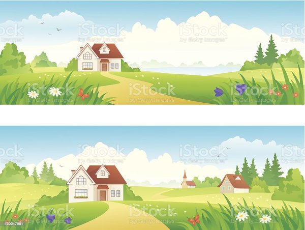 Векторная деревня