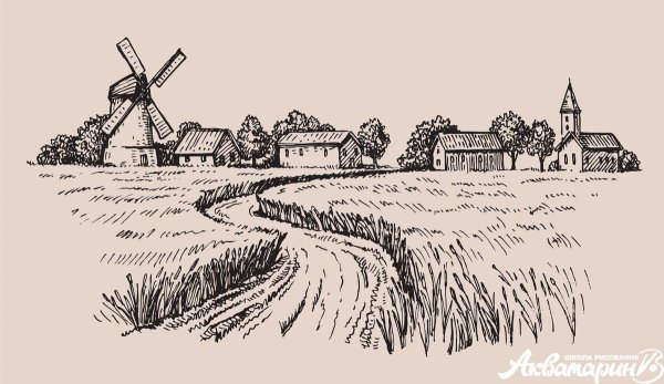 Деревня контур