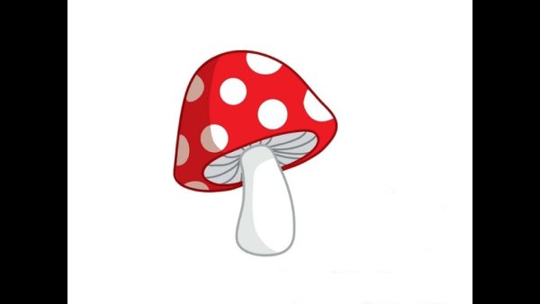 Мухоморы мультяшные