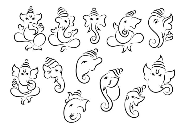 Ганеша вектор