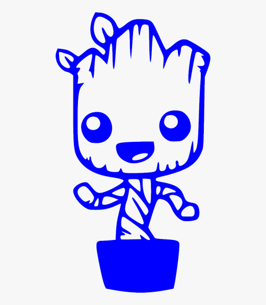 Малыш Грут вектор