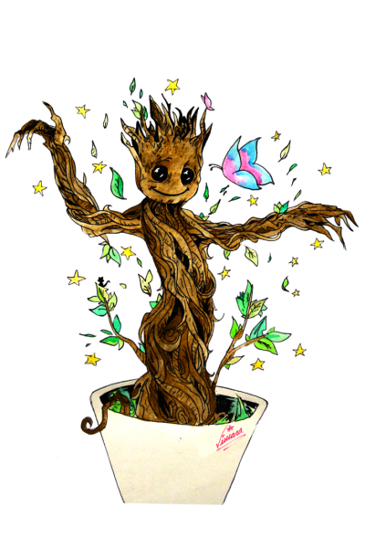 Стражи Галактики Грут логотип