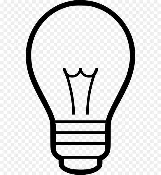 Лампочка контур