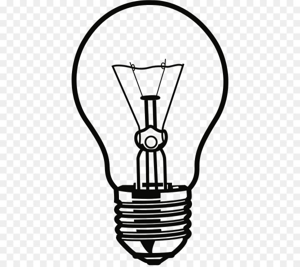 Лампочка контур