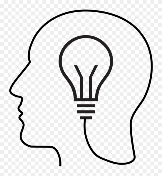 Лампочка схематично