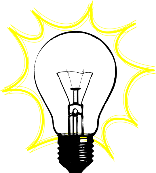 Лампочка клипарт