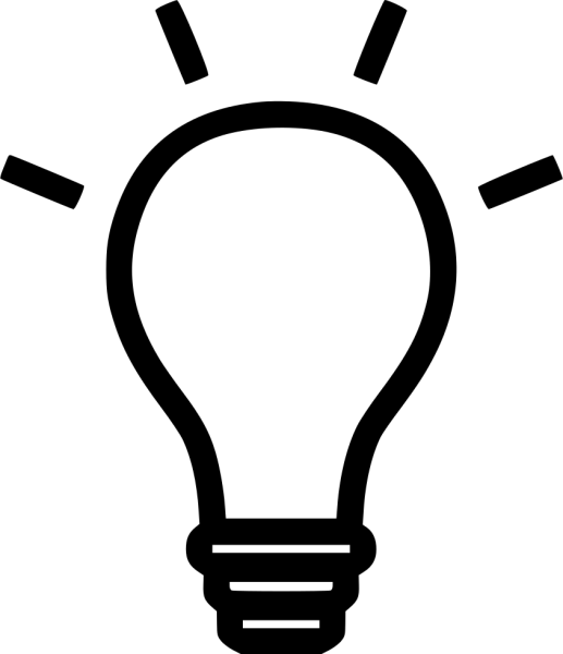 Пиктограмма лампа