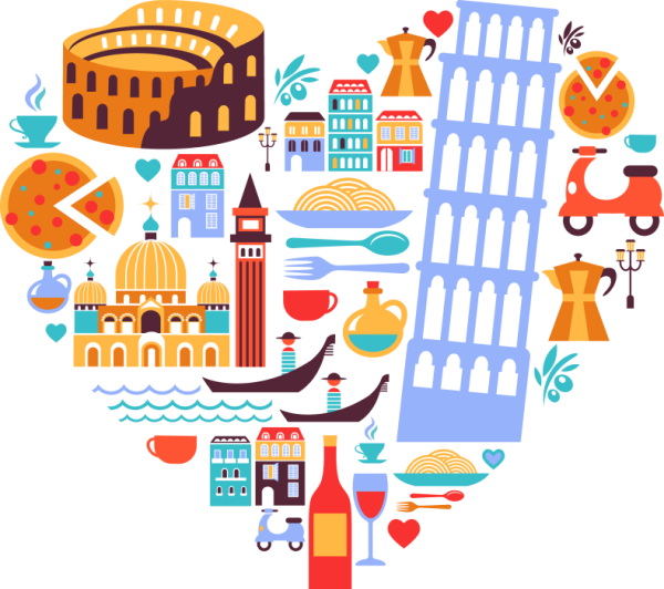 Символы Италии для детей