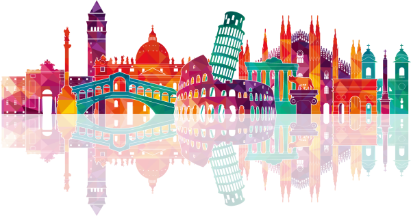 Италия рисунок