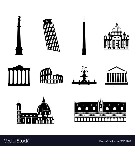 Нарисовать достопримечательности