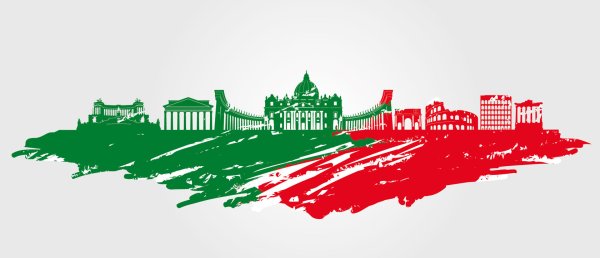 Венеция Италия гондола вектор