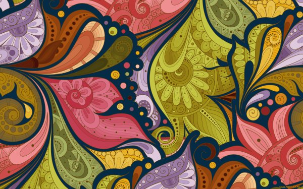 Цветной орнамент