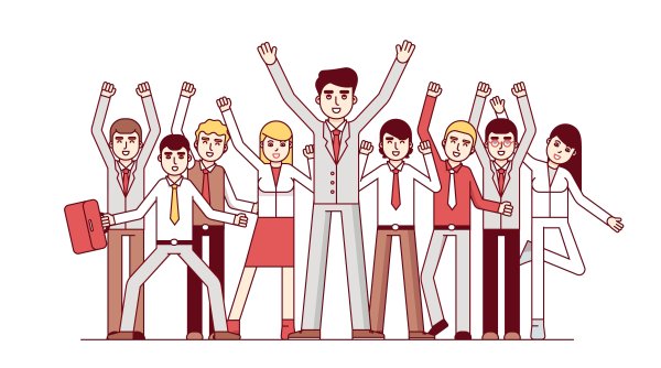 Коллектив иллюстрация