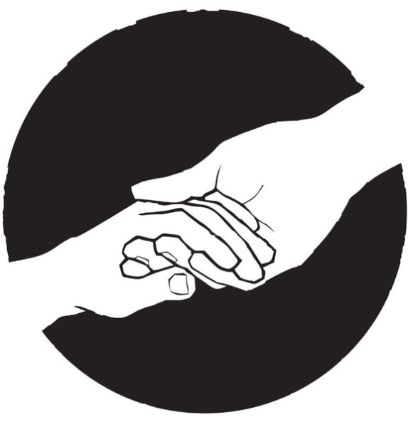 Рука помощи символ