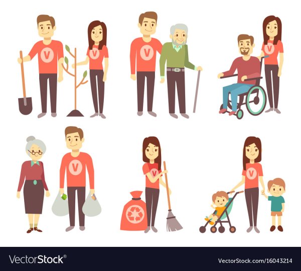 Волонтерство рисунки