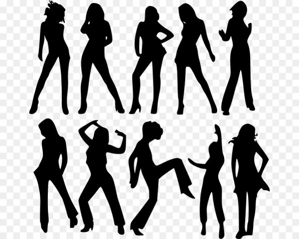 Силуэтное изображение человека