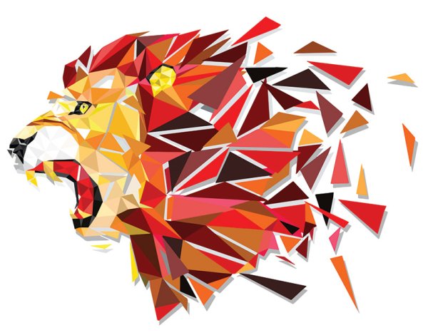 Стилизованные геометрические фигуры