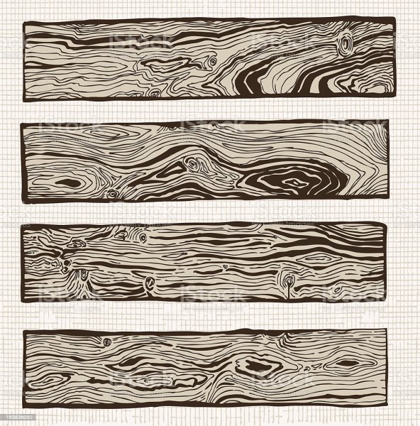 Деревянная доска Графика