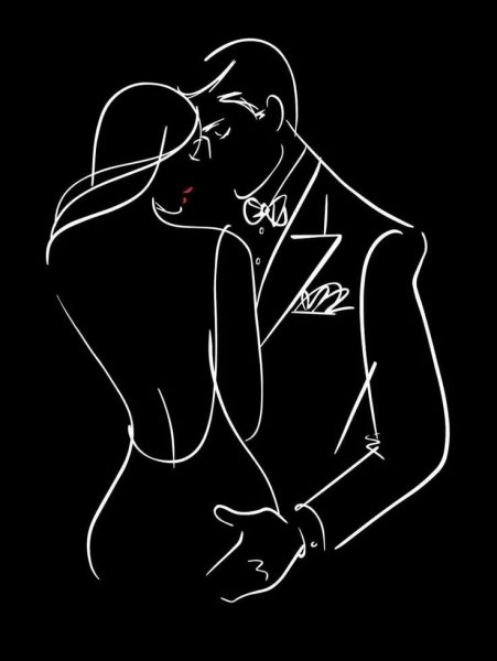 Страсть силуэт