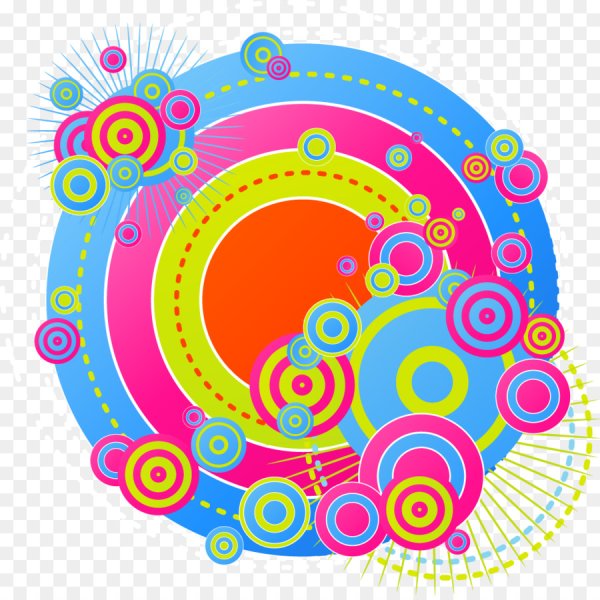 Красочный круг