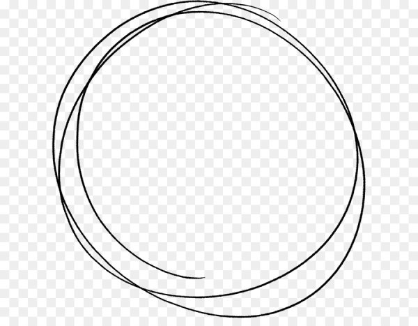 Круг нарисованный