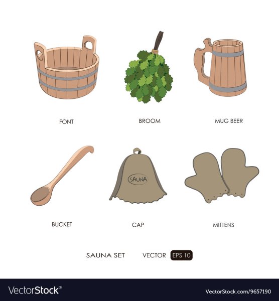 Веник для бани значок