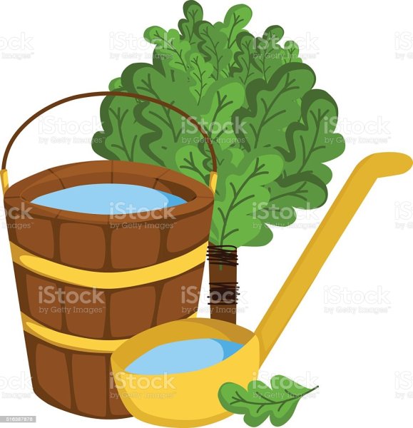 Банный веник вектор