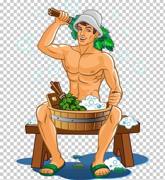 Банщик с веником