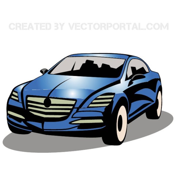 Векторный автомобиль