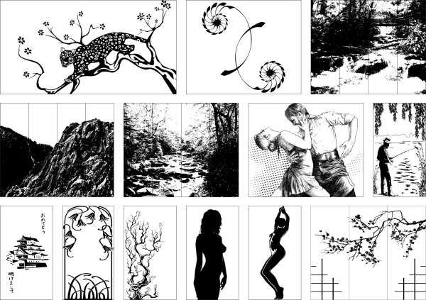 Рисунки для травления