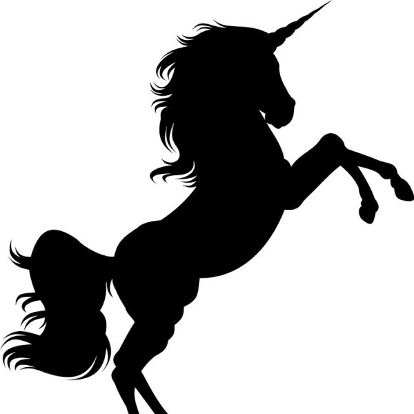 Силуэт лошади