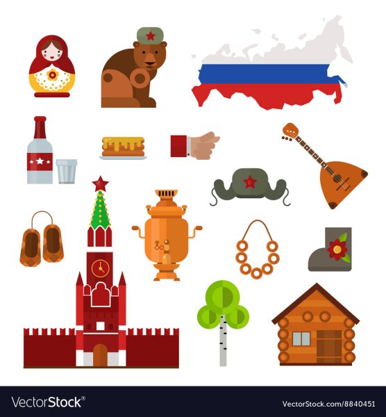 Символы России для иностранцев