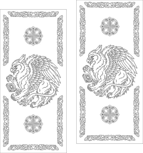 Векторные узоры для нард