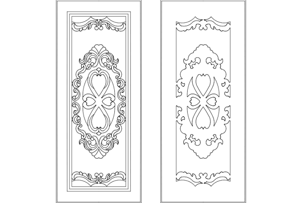 Кровать DXF 2d CNC