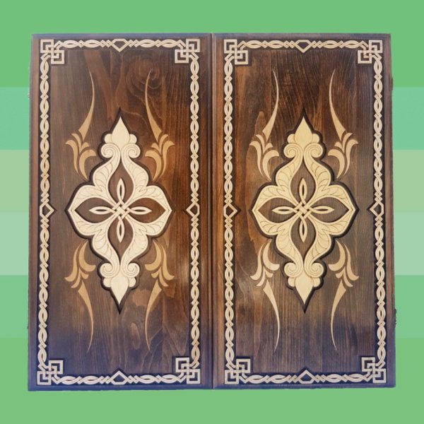 Всечка нарды Восточный узор