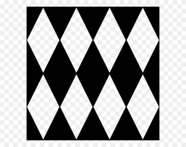 Черно белые ромбы