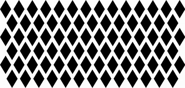 Геометрический узор из ромбов