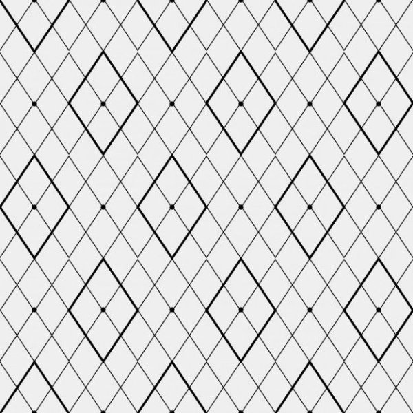 Узор ромбики