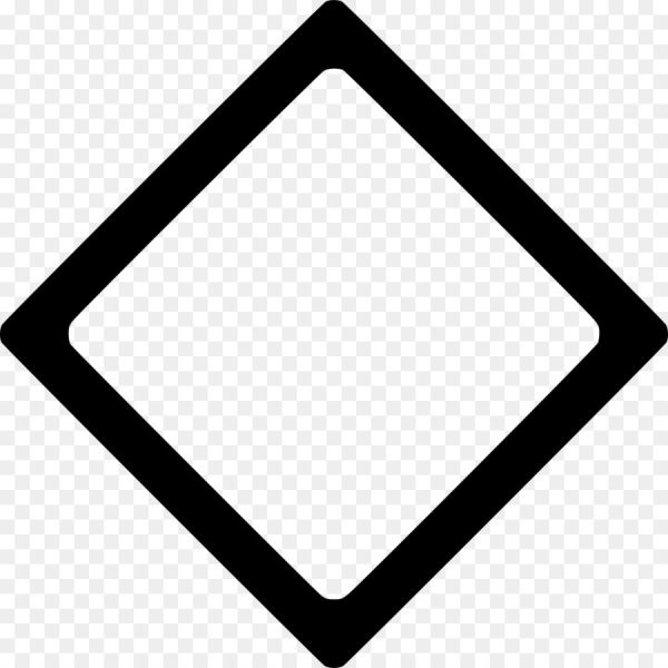 Черный ромб