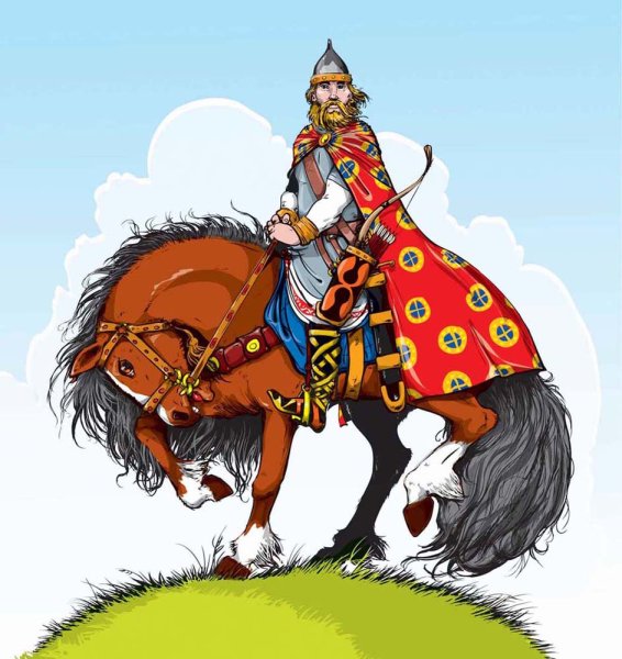 Сказочный богатырь