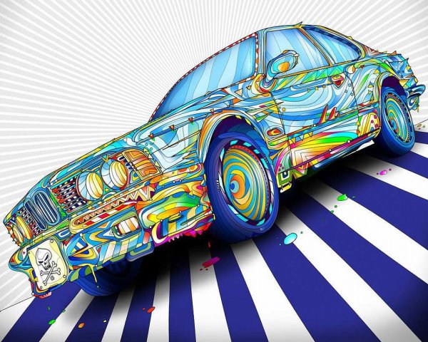 Стилизованные машины