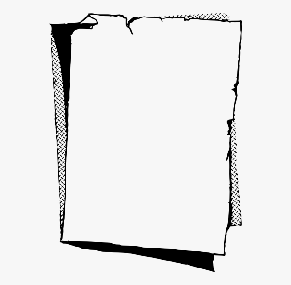 Газетная рамка для текста