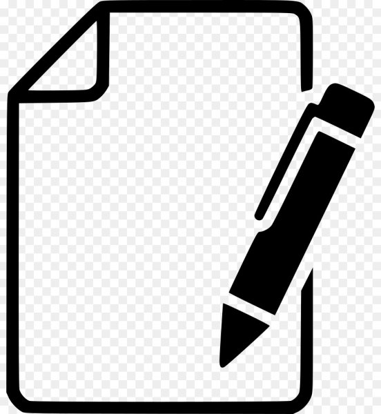 Пиктограмма лист бумаги