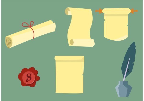 Векторная Графика бумаги