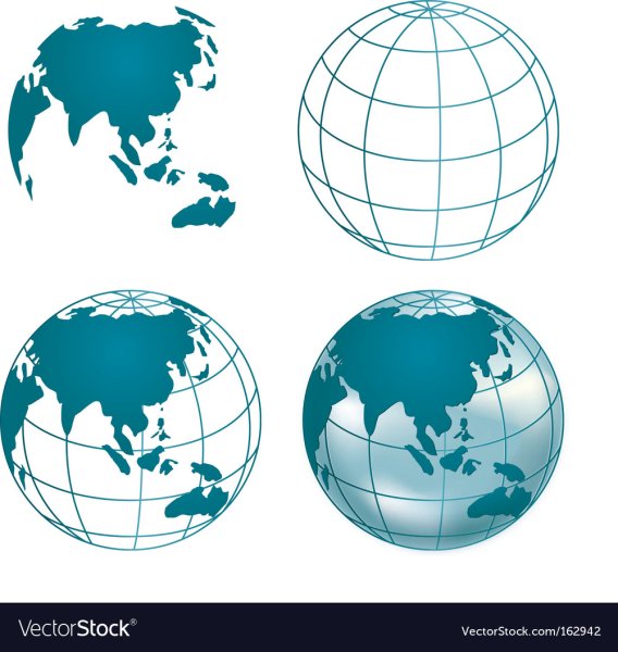 Глобус вектор