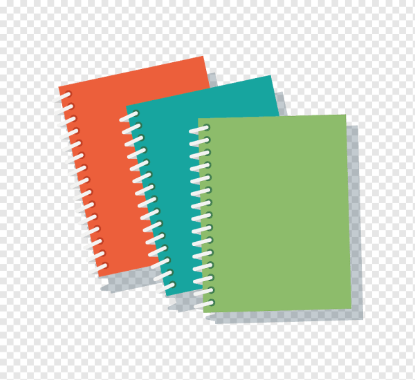 Школьная тетрадь вектор